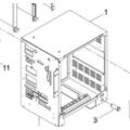 Unité centrale de traitement / câblage CPU de l&#39;imprimante d&#39;écran à grande vitesse (KXFK000HA00)